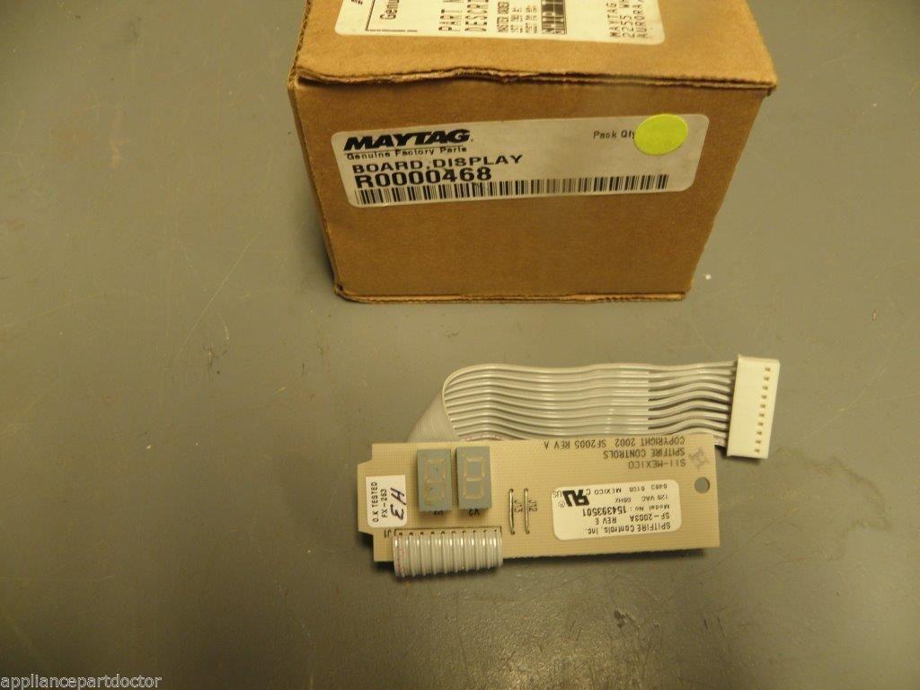 Maytag Whirlpool Dishwasher R0000468 Display Board NEW IN BOX Maytag Whirlpool Dishwasher R0000468 Display Board NEW IN BOX